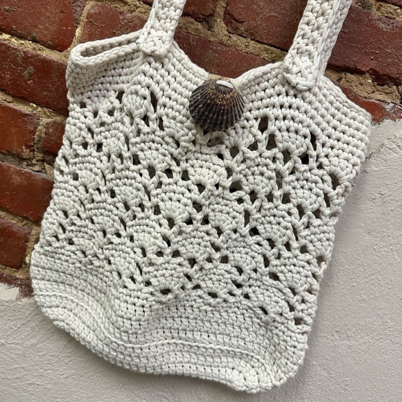 Crochet market tote boho bag - Picture 3 of 3